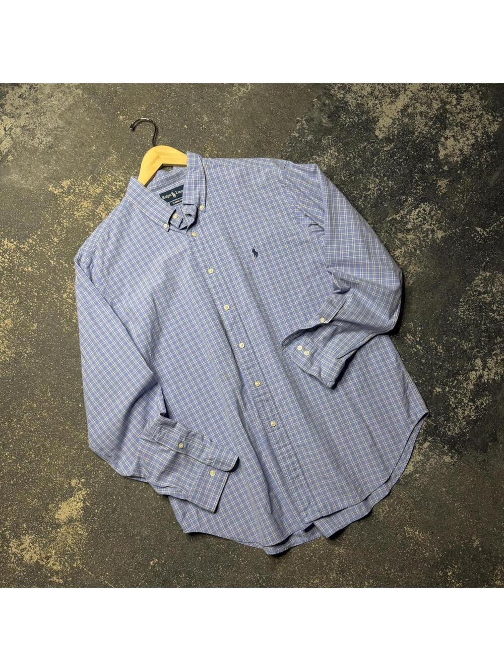 Vintage Y2K Polo Ralph Lauren Plaid Button Shirt